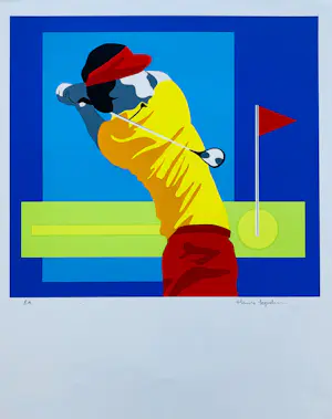 Huub Lepelaar - Golfer III kopen? Bied vanaf 55!