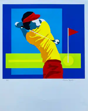 Huub Lepelaar - Golfer III kopen? Bied vanaf 55!