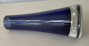 Krosno Glass S.A. - Dikwandige paarse glazen vaas kopen? Bied vanaf 23!