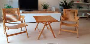 Niko Kralj - Rex Lounge stoelen en tafel verkocht voor € 300!