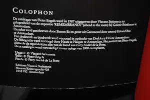 Pieter Engels - gesigneerde catalogus 1987 kopen? Bied vanaf 40!
