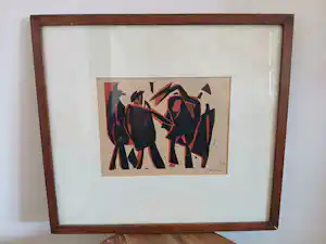 Jan van der Zee - Compositie van figuren kopen? Bied vanaf 150!
