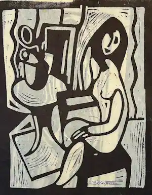 Piet Wiegman (I) - Naakt (2) verkocht voor € 35!