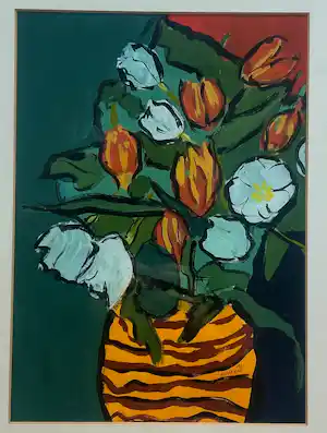 Karel Loman - Rood & Witte Rozen verkocht voor € 40!