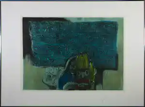 Ru van Rossem - Grote ets / aquatint, De maskermaakster - Ingelijst kopen? Bied vanaf 100!