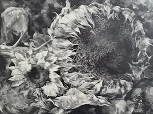 Aart van Dobbenburgh - "Zonnebloemen". kopen? Bied vanaf 75!