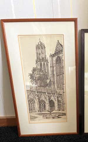 Marius Johannes Janssen - Utrecht, Kloostergang Dom verkocht voor € 40!