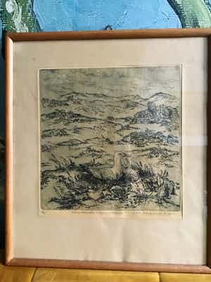 Antonius Cornelis Ninaber van Eyben - Broedende zilvermeeuw verkocht voor € 36!