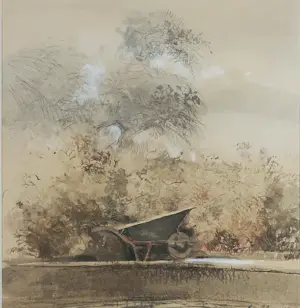 Jose Calsina - Aquarel, Z.T. - Ingelijst kopen? Bied vanaf 30!