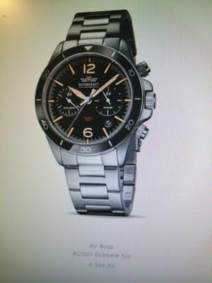 Curiosa - Horloge rotorcraft airboss rc 1201 zgan kopen? Bied vanaf 50!