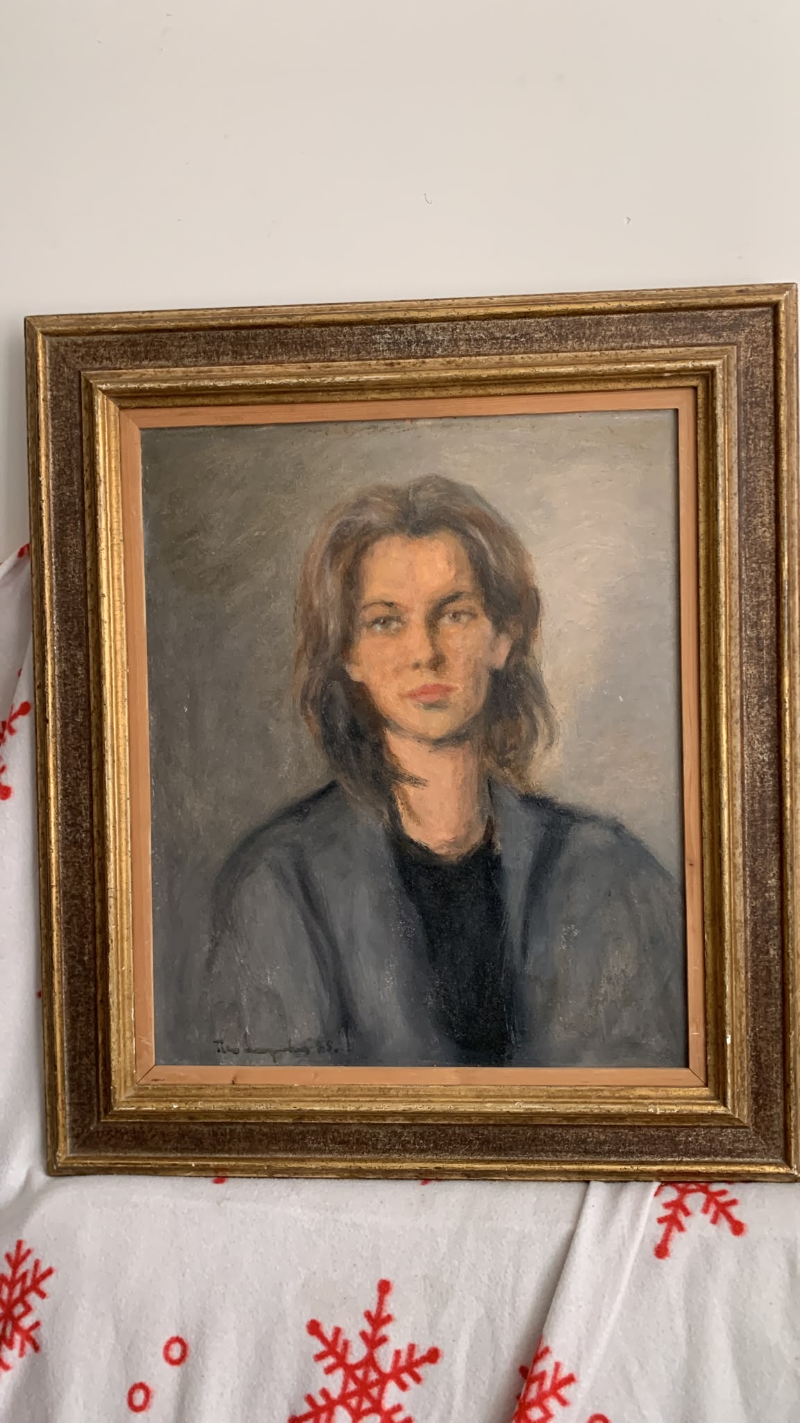 Theo Swagemakers - 'Portret van Loutje Dobbelmann', 1985,uit museumcollectie kopen? Bied vanaf 250!