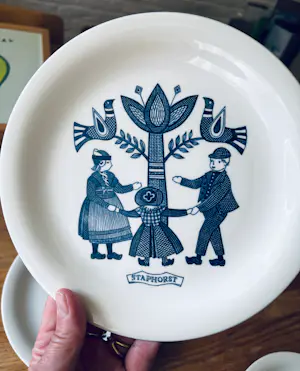 De Sphinx - Set van 4 Vintage Royal Sphinx Maastricht ontbijtborden, 1960 kopen? Bied vanaf 35!