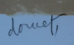 Jacques Doucet - Kleuren litho: Abstracte compositie - Rivages-visages-paysages du Sepik III kopen? Bied vanaf 225!