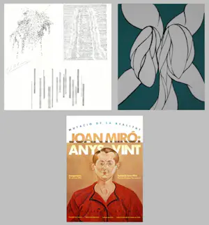 Pierre Garnier - e.a: Lot van drie kunstwerken: Abstracte Compositie, Figuur, Mutacio kopen? Bied vanaf 19!