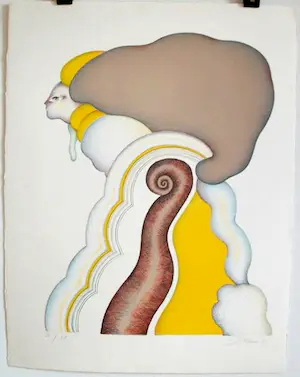 Jörg Remé - Original-Farblithografie, 1973 kopen? Bied vanaf 140!
