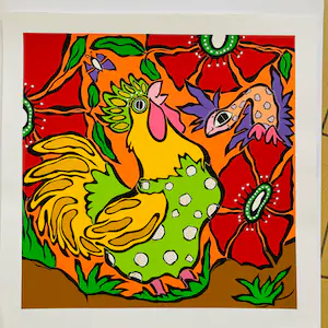 Caja Wong Chung - The proud rooster kopen? Bied vanaf 1!