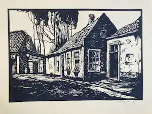 Piet Rackwitsz - onbekend (Rotterdam) verkocht voor € 45!