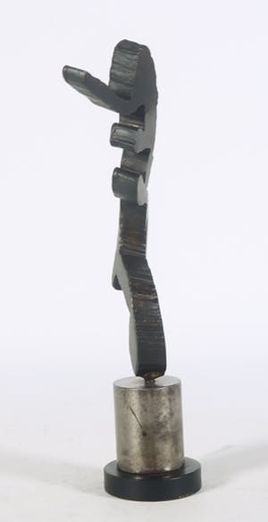 Ben Oldenhof - Stalen object, Abstracte vorm kopen? Bied vanaf 70!