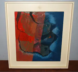 Gerard Leonard van den Eerenbeemt - 't Mezennest - olieverfschilderij kopen? Bied vanaf 100!