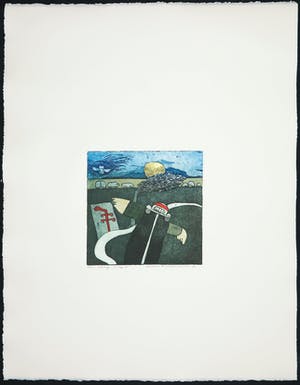 Michel van Overbeeke - Kleurenets met bladgoud, Always away I kopen? Bied vanaf 1!