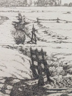 Maurits van der Valk - Polderlandschap kopen? Bied vanaf 20!