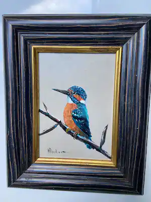 Henk Poeder - Ijsvogel verkocht voor € 109!