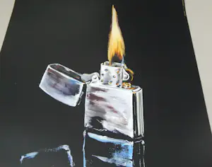 Cornelius Völker - Feuerzeug, Offsetdruck, 2011, handsigniert kopen? Bied vanaf 20!