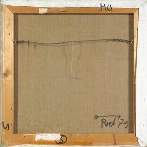 Niet of onleesbaar gesigneerd - Acryl op doek, Geometrische compositie kopen? Bied vanaf 1!