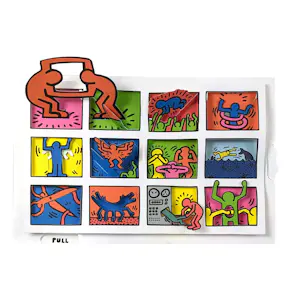 Keith Haring - 3D Pop Up Book - Altarpiece Edition kopen? Bied vanaf 350!