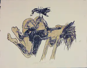 Wim Zurne - Zeefdruk, Lot van 9 grafische werken kopen? Bied vanaf 100!
