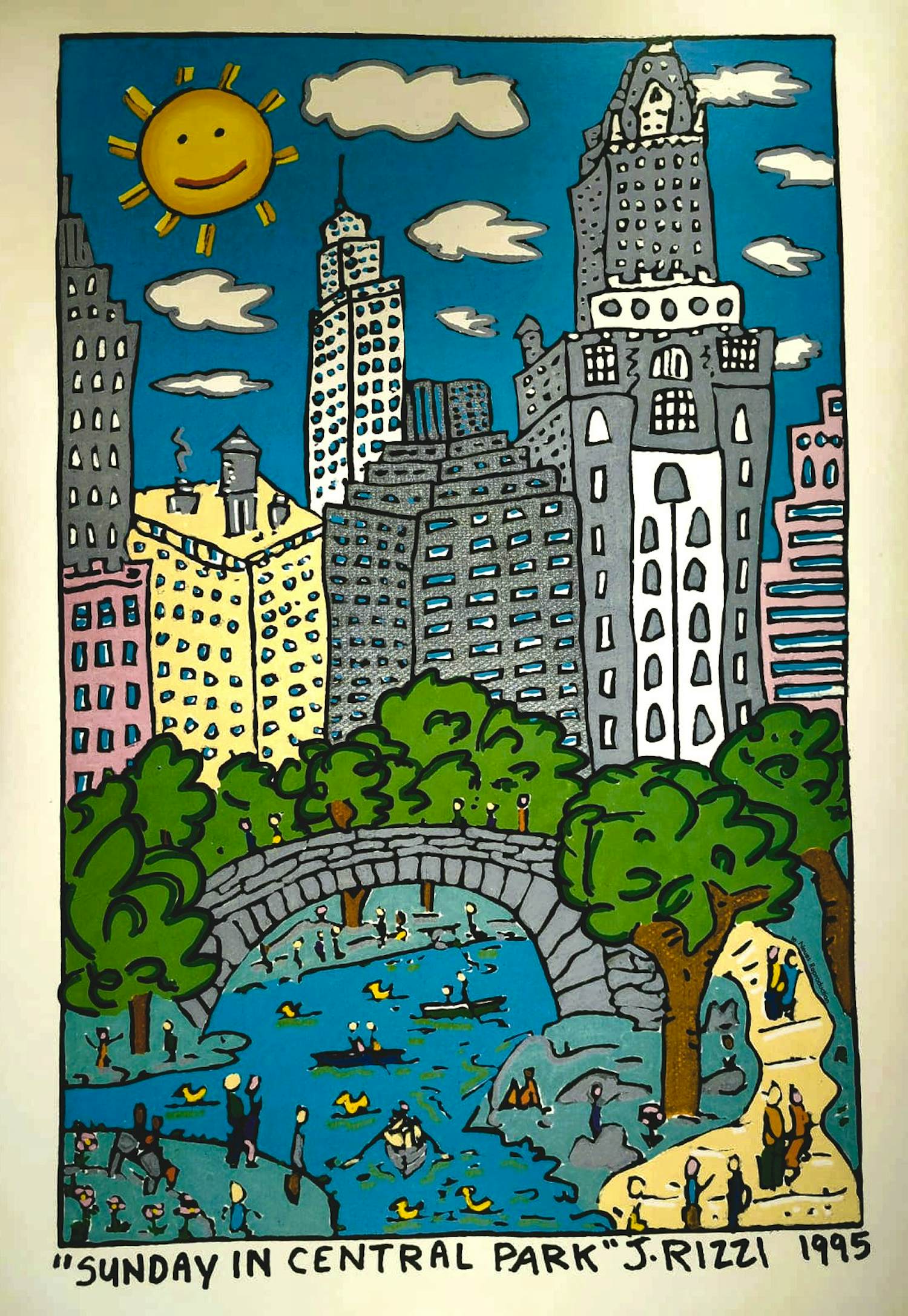 Auction results of James Rizzi | Kunstveiling.be