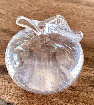 Niet of onleesbaar gesigneerd - Spijkerglas appel, massief kopen? Bied vanaf 10!