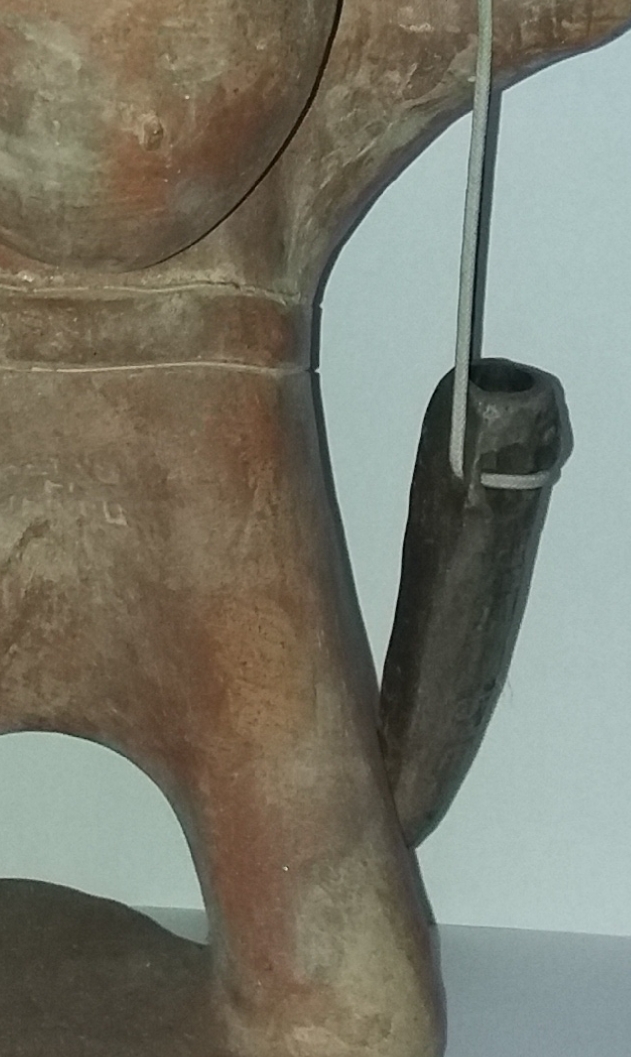 Niet of onleesbaar gesigneerd - vintage Mexicaans terracotta beeld van een water wijn Drager . kopen? Bied vanaf 1!