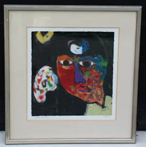 Eugène Brands - Ingelijste litho: "de schilder" kopen? Bied vanaf 350!