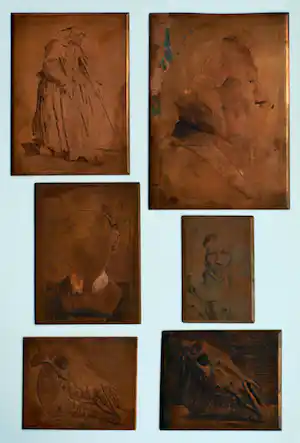 Elias Smalhout - 6 Koperen etsplaten – ca. 1914-1924 verkocht voor € 80!
