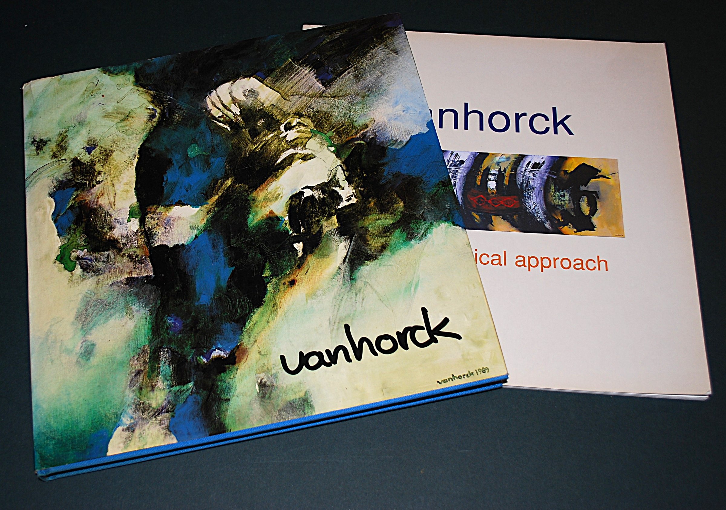 Hans Vanhorck - 2 boeken: 1x gesigneerd kopen? Bied vanaf 35!
