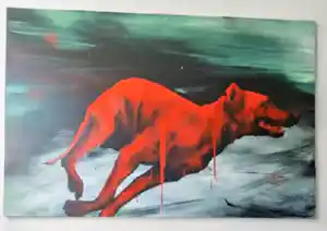 Simon Schrikker - Rode hond kopen? Bied vanaf 1500!