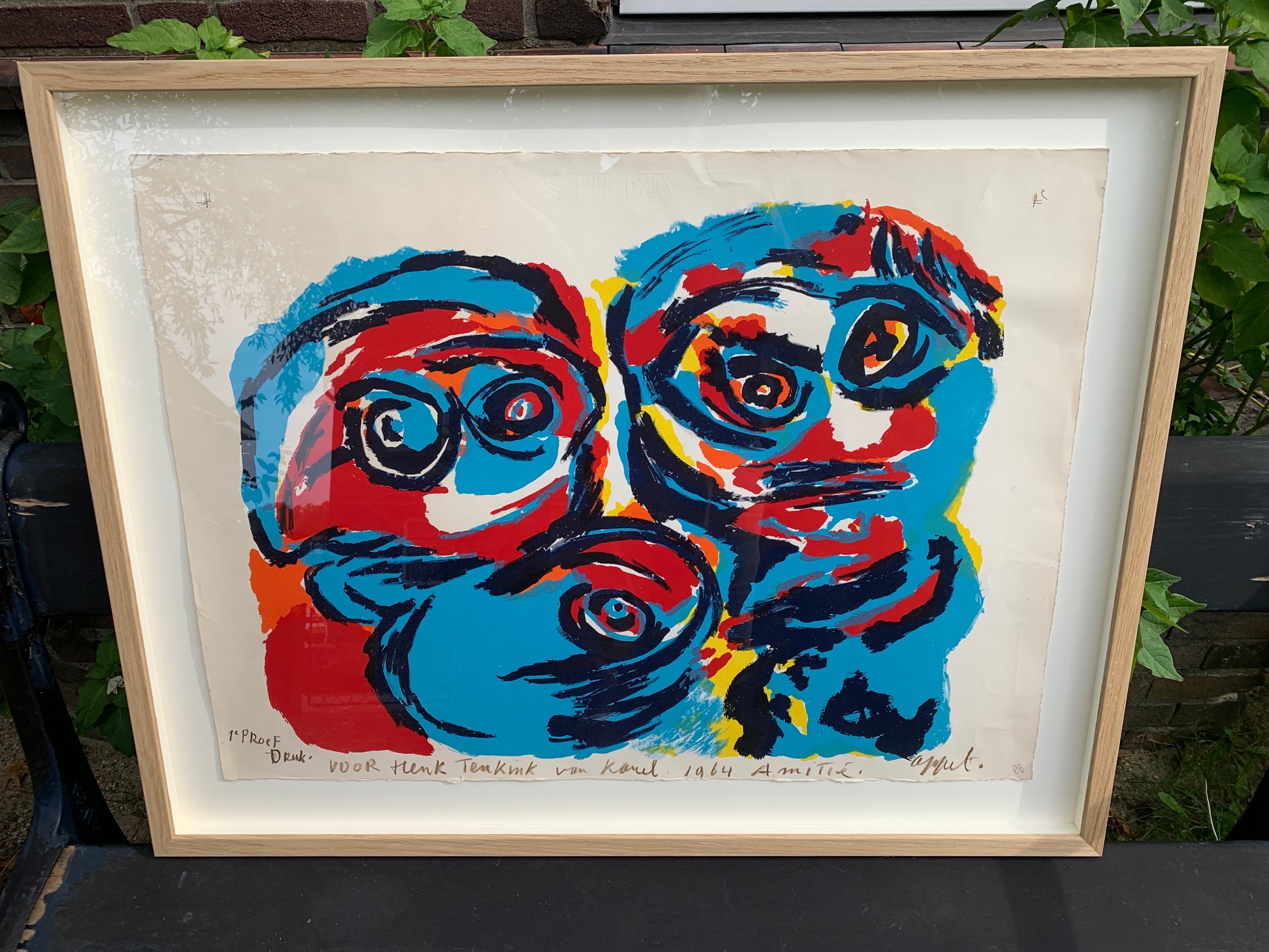 Karel Appel - Amitié1964 kopen? Bied vanaf 800!