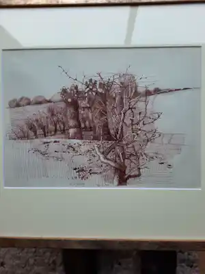 Nicolaas Wijnberg - Het Geuldal bij Bommerig Zuid-Limburg verkocht voor € 300!