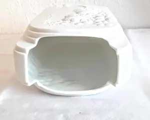 A.K. Kaiser Porzellan - Op Art Vase Bisquit Porzellan Design Wolfgang Gawantka signiert 70er Jahre kopen? Bied vanaf 70!