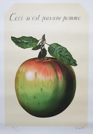 Rene Magritte - Ceci n'est pas une pomme kopen? Bied vanaf 440!