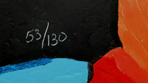 Karel Appel - Houtsnede met carborundum: Le Dompteur à la Rose (Circus serie) - 1978 kopen? Bied vanaf 1995!