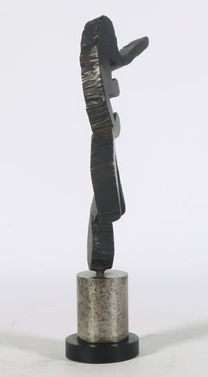 Ben Oldenhof - Stalen object, Abstracte vorm kopen? Bied vanaf 70!