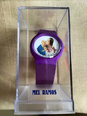 Mel Ramos - Kunst horloge Miss Chaos verkocht voor € 50!