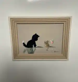 Henk Poeder - Kitten ontmoet een muisje op reis verkocht voor € 57!