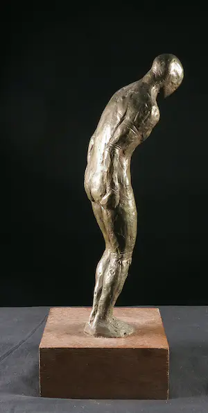 Brons (Onbekend) - Brons op houten sokkel, geen titel kopen? Bied vanaf 50!
