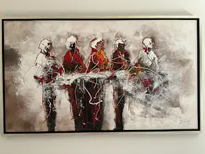Jochem de Graaf - Abstracte figuren kopen? Bied vanaf 120!