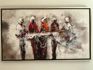Jochem de Graaf - Abstracte figuren kopen? Bied vanaf 120!