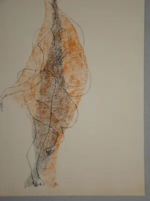 Henri Laurens - Personage - 1951 - Originele lithografie - Gemonogrammeerd - Mourlot kopen? Bied vanaf 70!