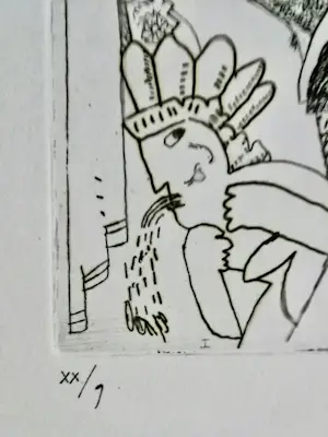 Bouke Ylstra - Ets gesigneerd kopen? Bied vanaf 20!